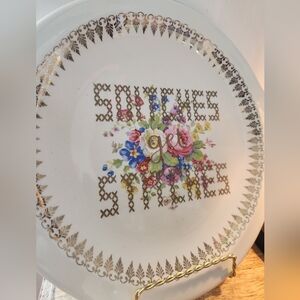 Quirky Vintage China Plate